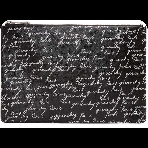 Givenchy Handbags - Givenchy all over logo pouch